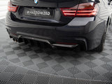 Rear Valance compatible with BMW 4 Coupe / Gran Coupe / Cabrio M-Pack F32 / F36 / F33 (Version with exhaust on one Side)