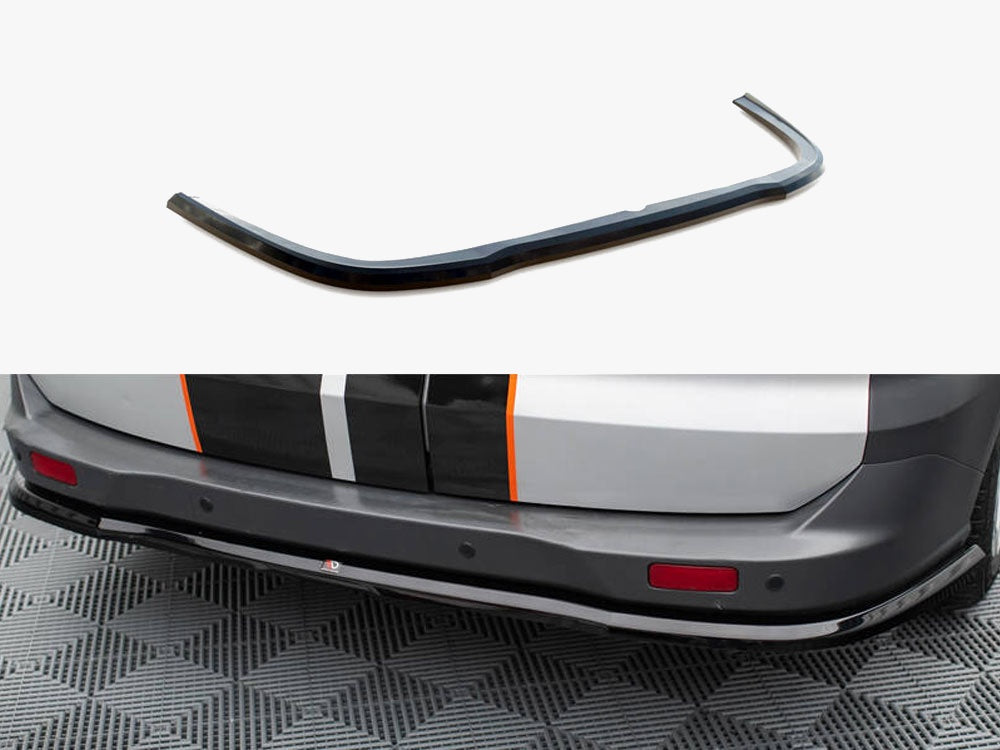 Central Rear Splitter compatible with Ford Transit Courier Mk1