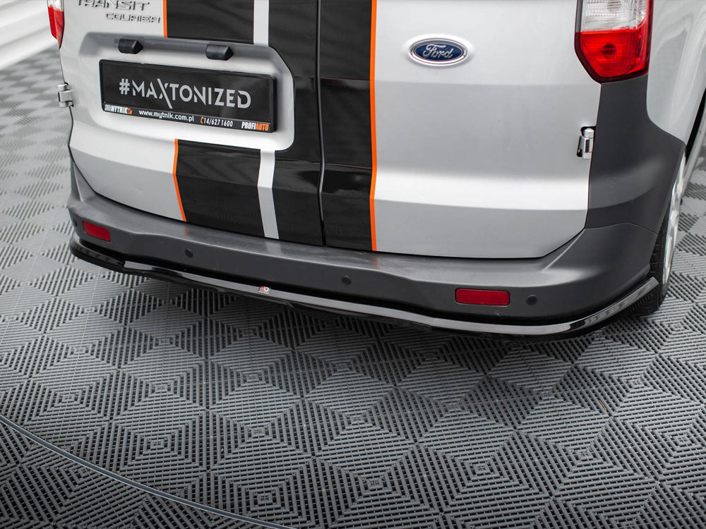 Central Rear Splitter compatible with Ford Transit Courier Mk1