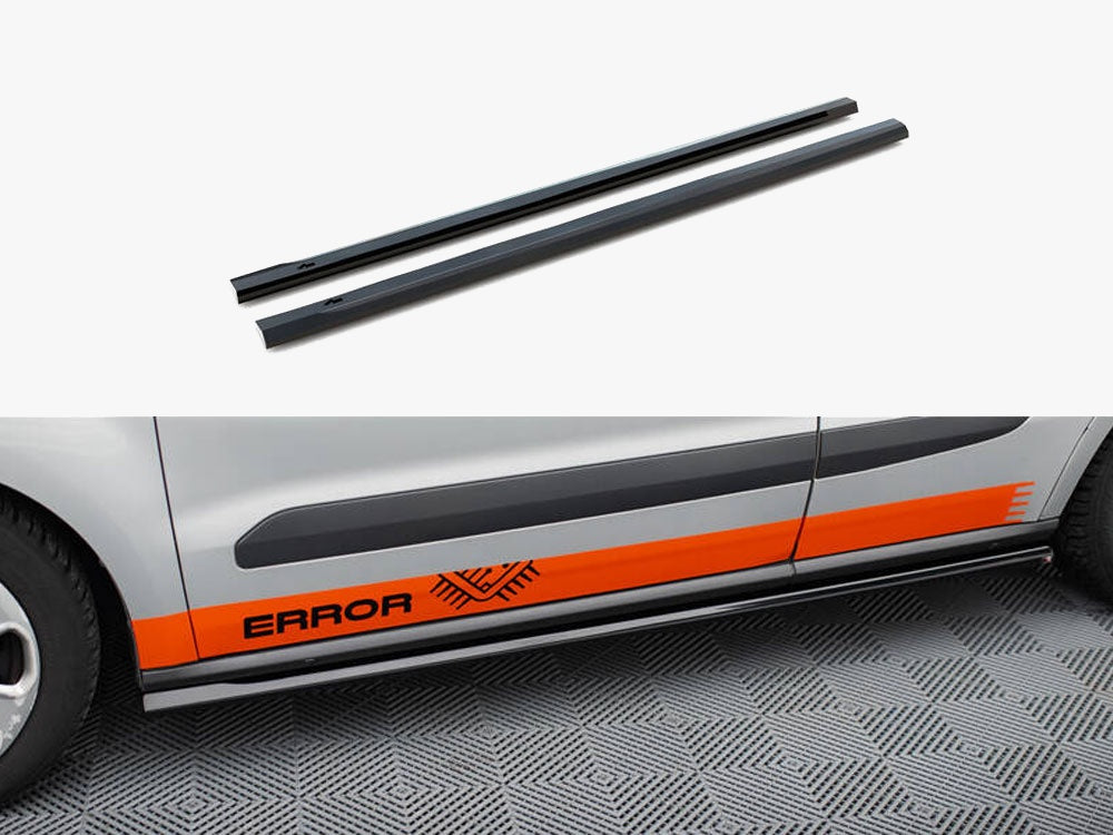Side Skirts Diffusers compatible with Ford Transit Courier Mk1