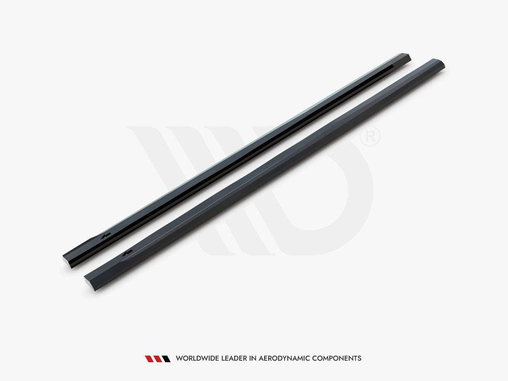 Side Skirts Diffusers compatible with Ford Transit Courier Mk1