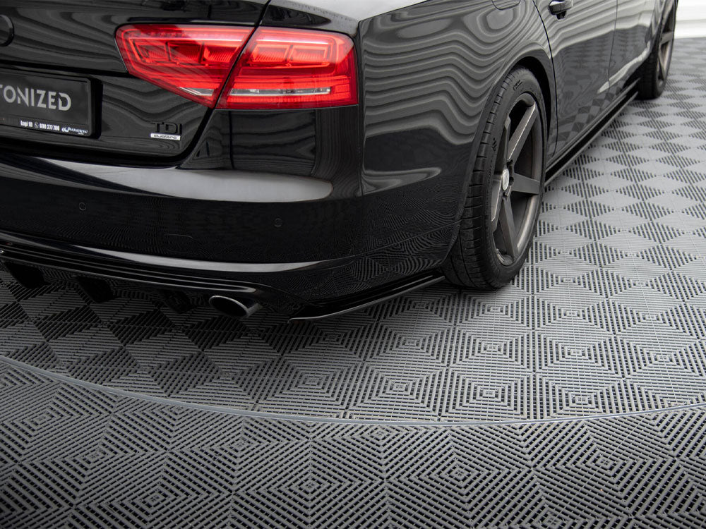 Rear Side Splitters compatible with Audi A8 D4