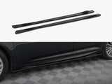 Side Skirts Diffusers compatible with Toyota Avensis Mk3 Facelift