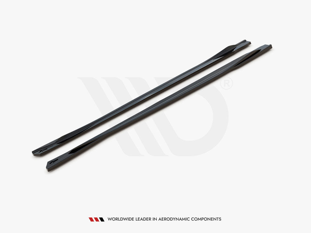 Side Skirts Diffusers compatible with Toyota Avensis Mk3 Facelift