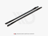 Side Skirts Diffusers compatible with Toyota Avensis Mk3 Facelift