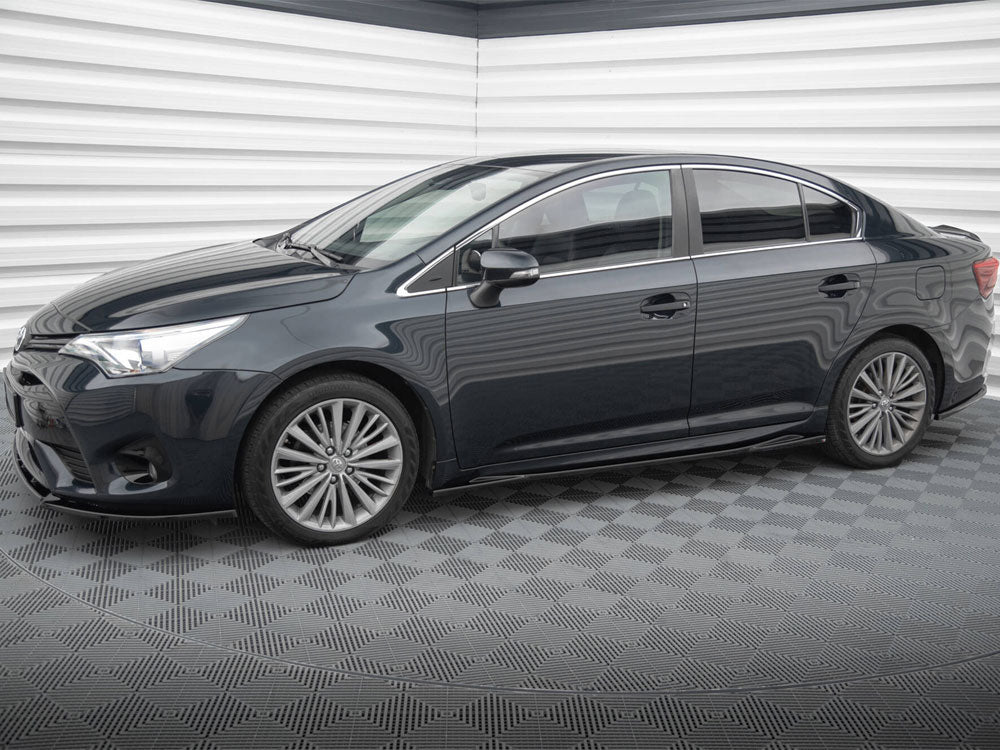 Side Skirts Diffusers compatible with Toyota Avensis Mk3 Facelift