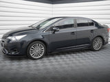 Side Skirts Diffusers compatible with Toyota Avensis Mk3 Facelift