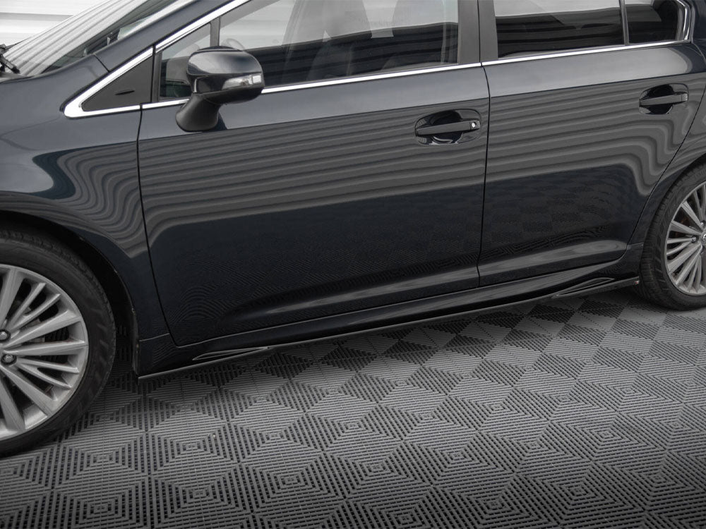 Side Skirts Diffusers compatible with Toyota Avensis Mk3 Facelift
