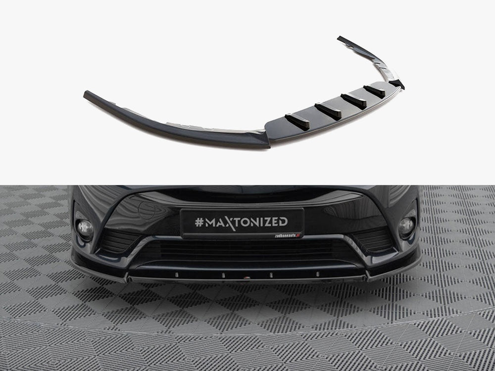 Front Splitter V.1 compatible with Toyota Avensis Mk3 Facelift