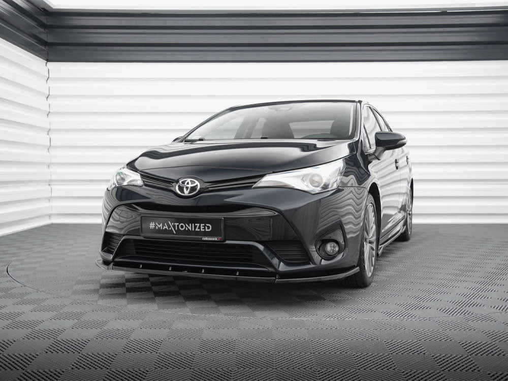 Front Splitter V.1 compatible with Toyota Avensis Mk3 Facelift