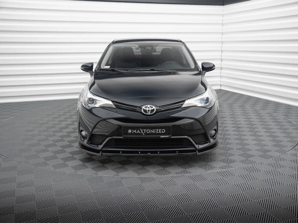Front Splitter V.1 compatible with Toyota Avensis Mk3 Facelift