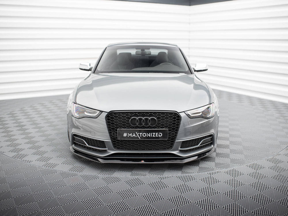 Front Splitter V.1 compatible with Audi S5 / A5 S Line 8T Facelift