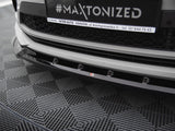 Front Splitter V.1 compatible with Skoda Kodiaq RS Mk1 Facelift