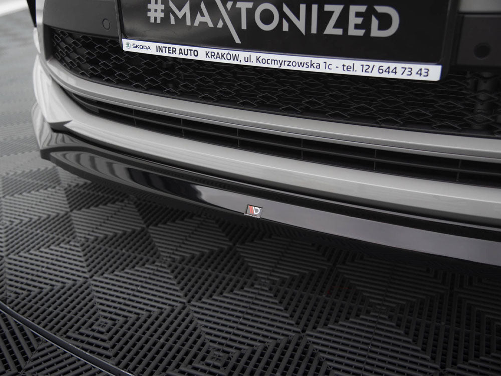 Front Splitter V.2 compatible with Skoda Kodiaq RS Mk1 Facelift