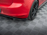 Rear Side Splitters compatible with VW Golf Mk7 GTI Clubsport - Textured