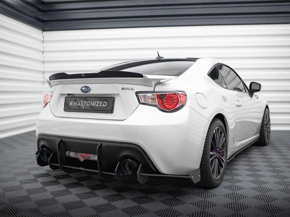 Street PRO Rear Side Splitters compatible with Subaru BRZ Mk1 / Mk1 Facelift