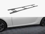 Street PRO Side Skirts Diffusers compatible with Subaru BRZ Mk1 / Mk1 Facelift