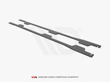 Street PRO Side Skirts Diffusers compatible with Subaru BRZ Mk1 / Mk1 Facelift