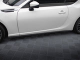 Street PRO Side Skirts Diffusers compatible with Subaru BRZ Mk1 / Mk1 Facelift