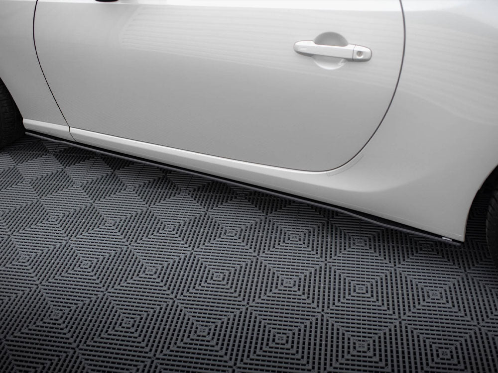Street PRO Side Skirts Diffusers compatible with Subaru BRZ Mk1 / Mk1 Facelift