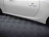 Street PRO Side Skirts Diffusers compatible with Subaru BRZ Mk1 / Mk1 Facelift