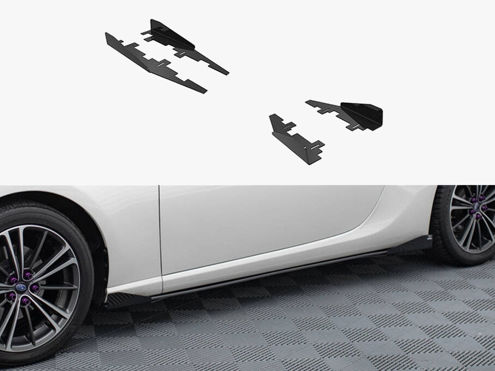 Side Flaps compatible with Subaru BRZ Mk1 / Mk1 Facelift