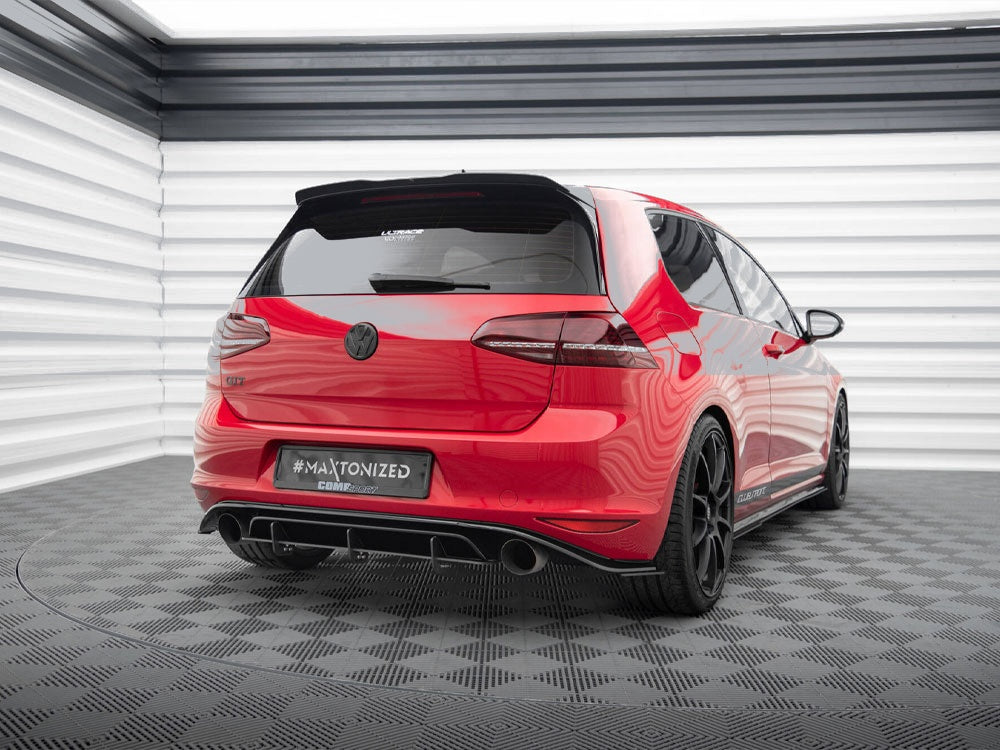Rear Diffuser compatible with VW Golf GTI Mk7 Clubsport