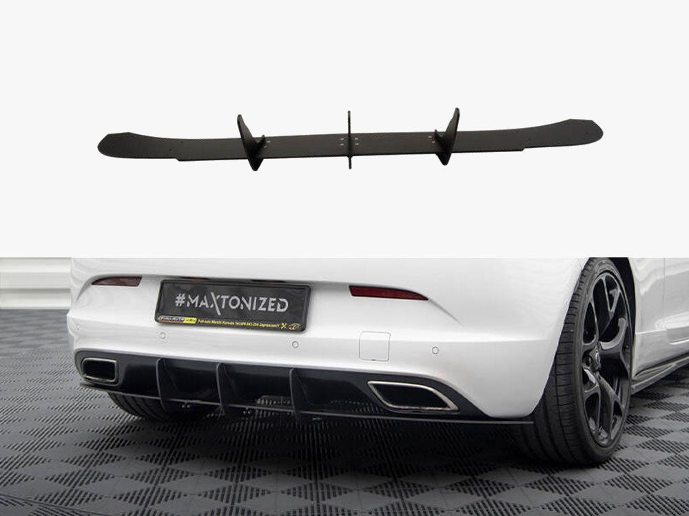 Rear Diffuser compatible with Opel Astra J OPC / VXR
