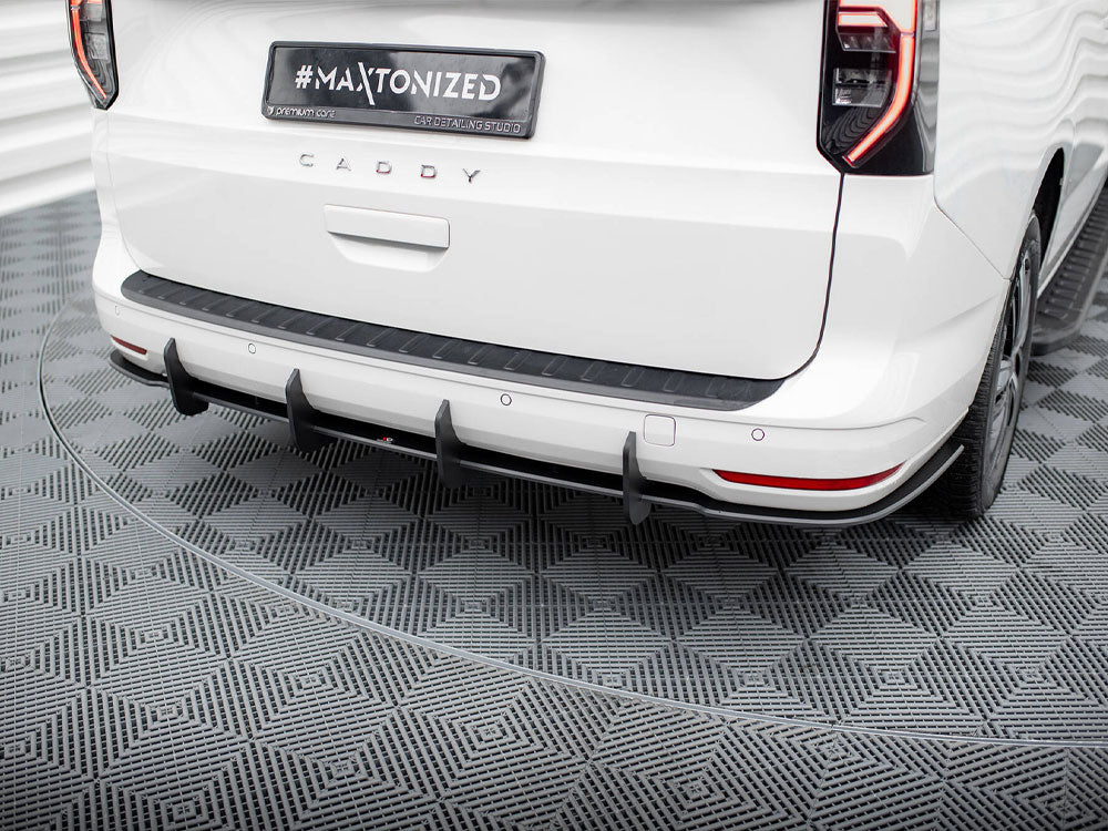 Street PRO Rear Diffuser compatible with Volkswagen Caddy Maxi Mk5