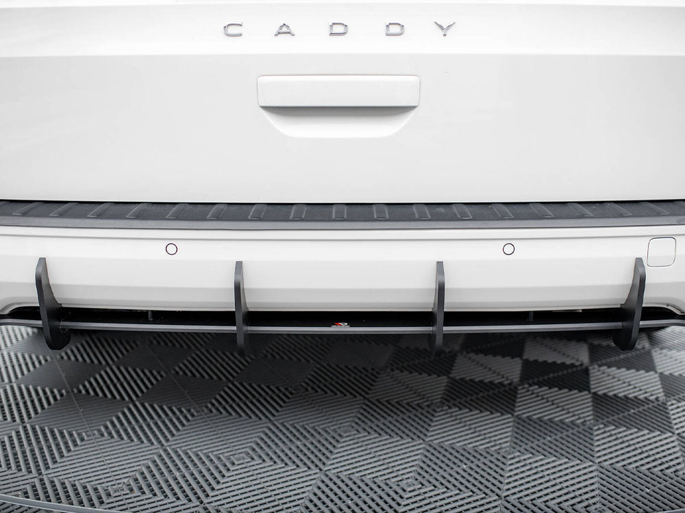 Street PRO Rear Diffuser compatible with Volkswagen Caddy Maxi Mk5
