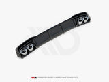 Rear Valance + Exhaust Ends Imitation compatible with Audi A7 S Line C8 / S7 C8 / C8 Facelift / S7 Facelift