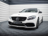 Front Splitter V.1 compatible with Mercedes-AMG C63 Sedan / Estate W205 / S205