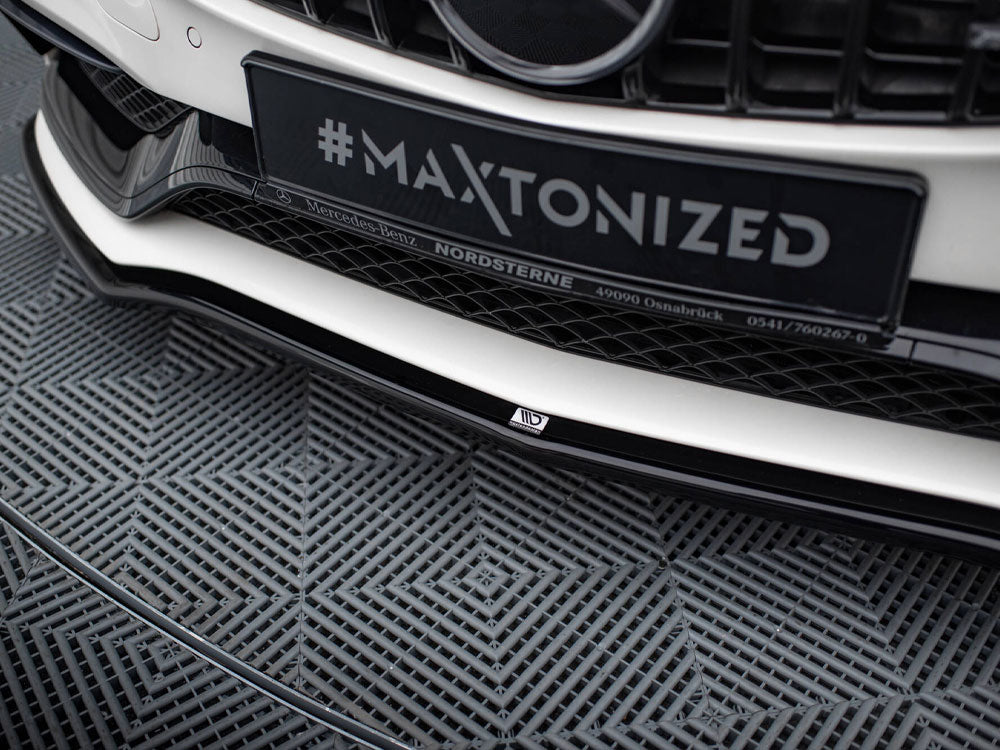 Front Splitter V.1 compatible with Mercedes-AMG C63 Sedan / Estate W205 / S205