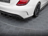 Rear Side Splitters compatible with Mercedes-AMG C63 Sedan / Estate W205 / S205