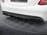 Rear Valance compatible with Mercedes-AMG C63 Sedan / Estate W205 / S205