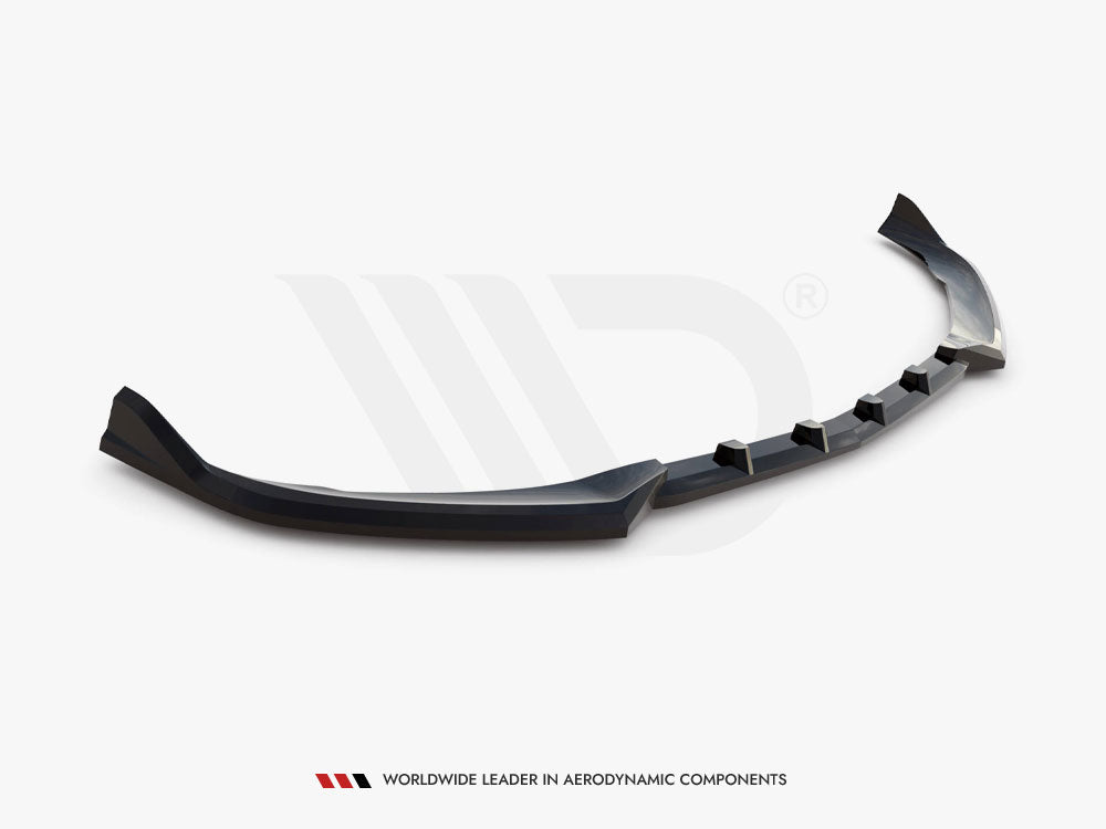 Front Splitter V.2 compatible with Mercedes-AMG C63 Sedan / Estate W205 / S205