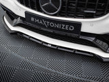 Front Splitter V.2 compatible with Mercedes-AMG C63 Sedan / Estate W205 / S205