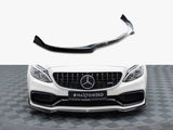 Front Splitter V.3 compatible with Mercedes-AMG C63 Sedan / Estate W205 / S205