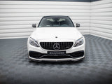 Front Splitter V.3 compatible with Mercedes-AMG C63 Sedan / Estate W205 / S205