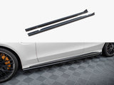 Side Skirts Diffusers V.2 compatible with Mercedes-AMG C63 Sedan / Estate W205 / S205