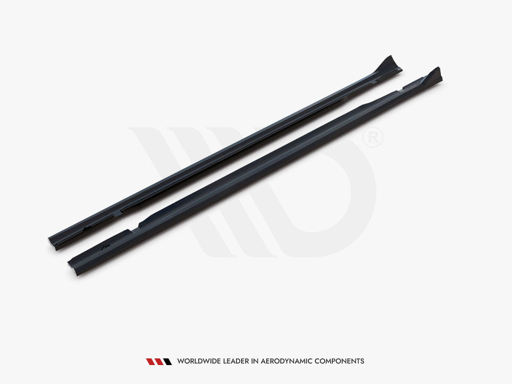 Side Skirts Diffusers V.2 compatible with Mercedes-AMG C63 Sedan / Estate W205 / S205