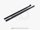 Side Skirts Diffusers V.2 compatible with Mercedes-AMG C63 Sedan / Estate W205 / S205