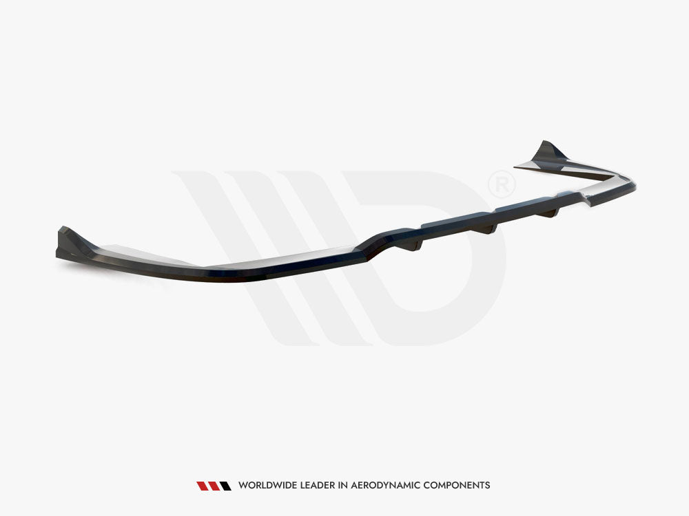 Rear Splitter (Vertical Bars) compatible with Mercedes-AMG C63 Sedan / Estate W205 / S205