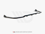 Rear Splitter (Vertical Bars) compatible with Mercedes-AMG C63 Sedan / Estate W205 / S205