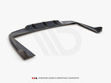 Rear Splitter (Vertical Bars) compatible with Mercedes-AMG C63 Sedan / Estate W205 / S205
