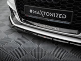 Front Splitter V.3 compatible with Audi RS 3 Sedan 8V Facelift