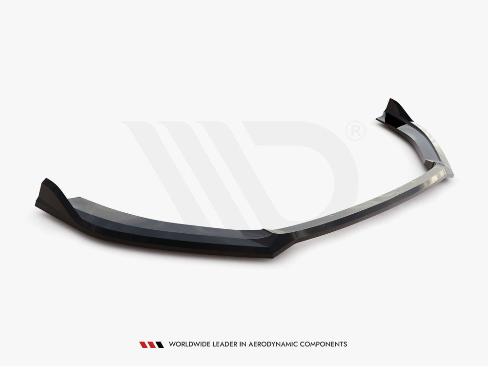 Front Splitter V.4 compatible with Audi RS 3 Sedan 8V Facelift