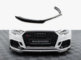 Front Splitter V.5 compatible with Audi RS 3 Sedan 8V Facelift