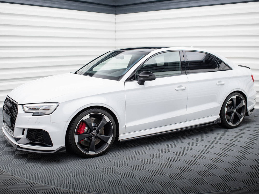 Side Skirts Diffusers V.3 compatible with Audi RS 3 Sedan 8V Facelift
