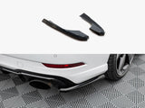 Rear Side Splitters V.2 compatible with Audi RS 3 Sedan 8V Facelift